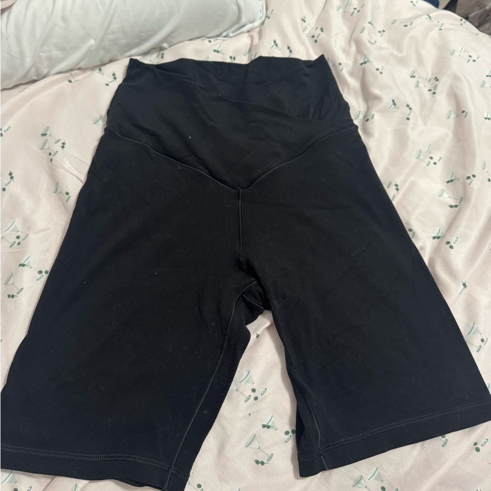 aerie crossover biker shorts